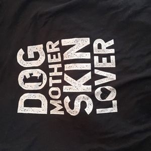 Esthetician tshirt black and white size large